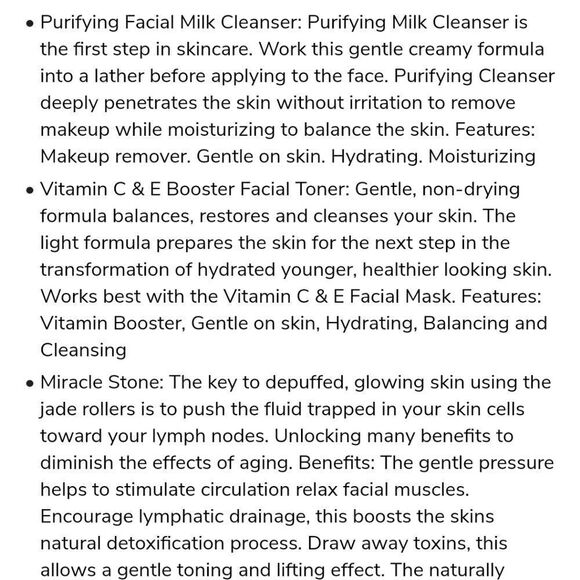 SECRET COLLAGEN Purifying Milk Cleanser & Toner with Miracle Jade Roller - Picture 7 of 9